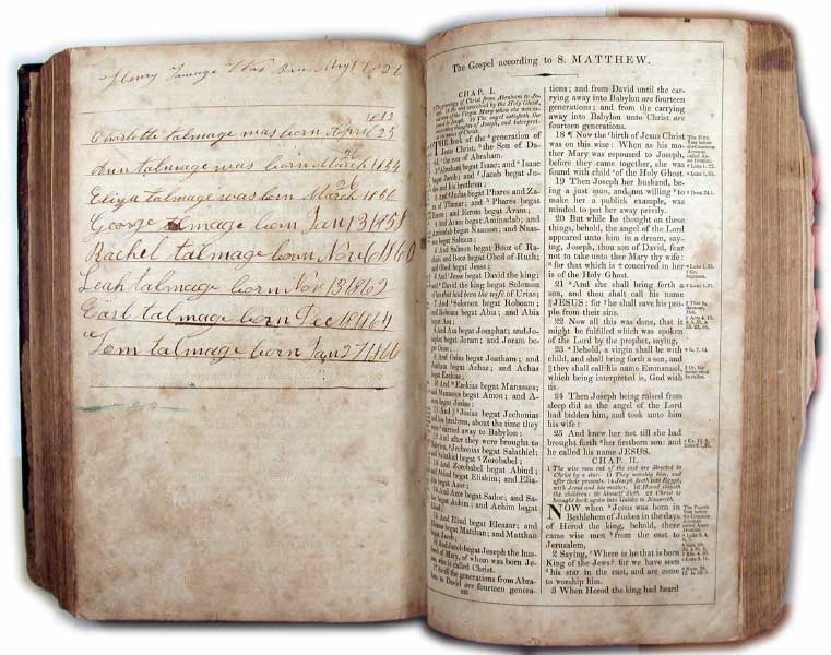talmage_bible_7_names