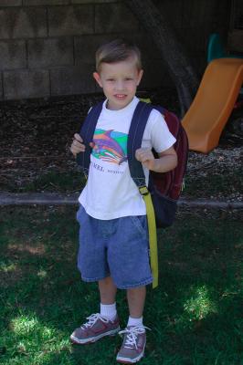 Adam's First Day at School