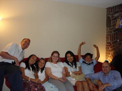Visit with the family