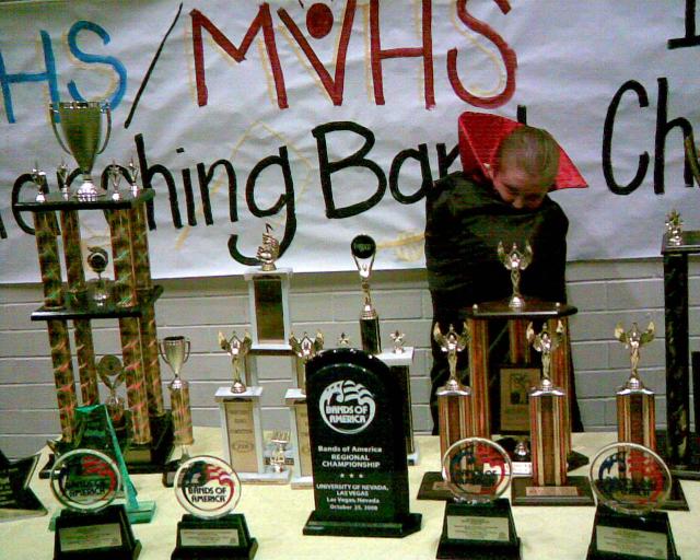 Mountain View High School (Orem, UT) Marching Band Trophies