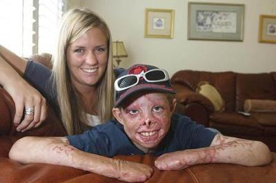 Jess & Marius on Front Page of Salt Lake Tribune 8/29