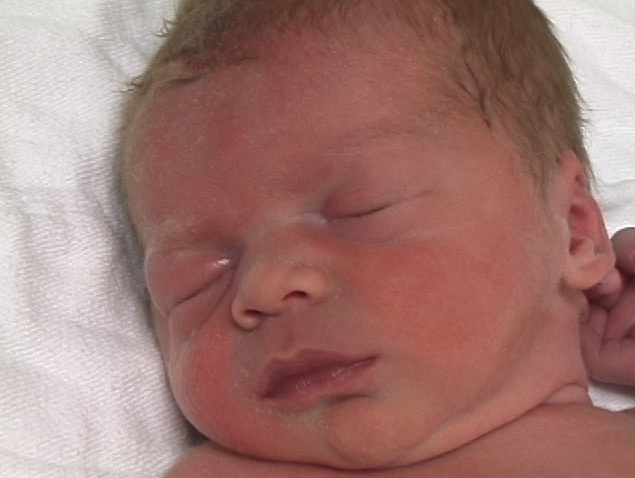 First Pictures of Aedan "Little Fire" Omni Silva