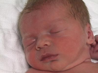 First Pictures of Aedan "Little Fire" Omni Silva