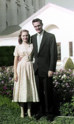 Joseph Carl Free and Isabel Worthen September 9th 1955