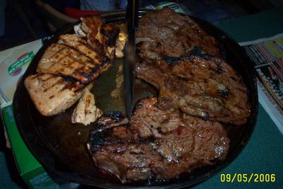 August BBQ.....not to bad......