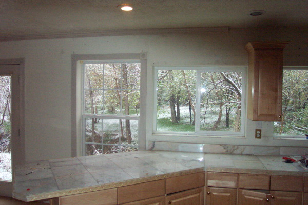 kitchencounterandview